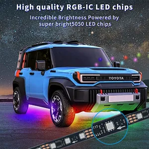 Intelligent Control Outdoor Waterproof Rgbic Car Bottom Light Strip